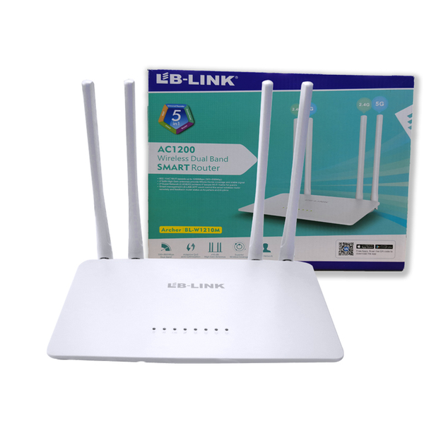 LB-Link AC1200 Model BL-W1210W (4 antene) LB-Link AC1200 Model BL-W1210W (4 antenne) – Image 1